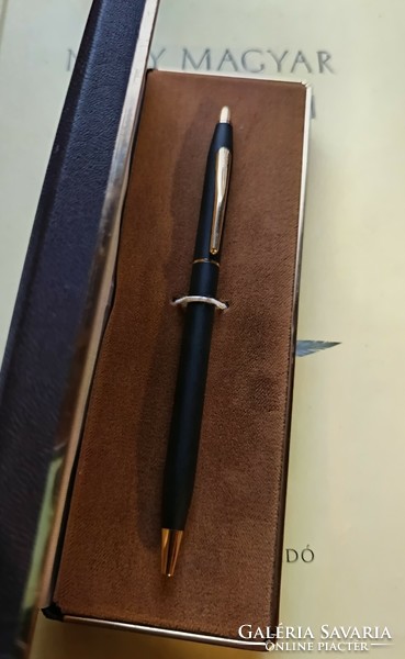Cross ballpoint pen in original box.