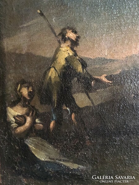 18.századi Barokk festmény - Szent Leonárd ?