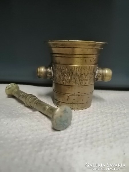 Copper mortar with a 5cm pestle