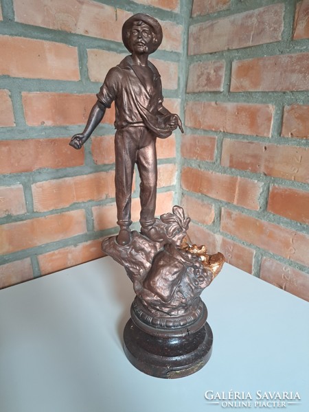 Antique spaiater statue 44 cm!