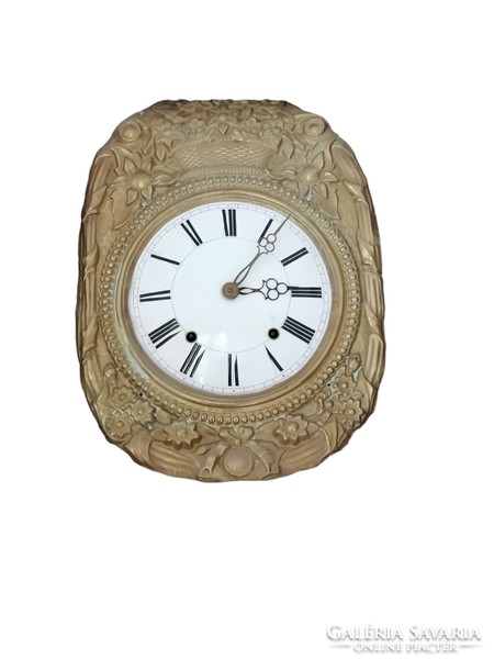 Antique Breton style standing clock