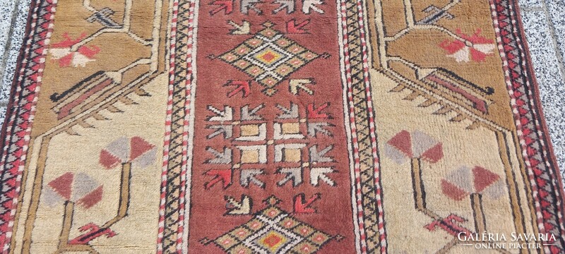 Antik Milas kézi csomózású szőnyeg ALKUDHATÓ