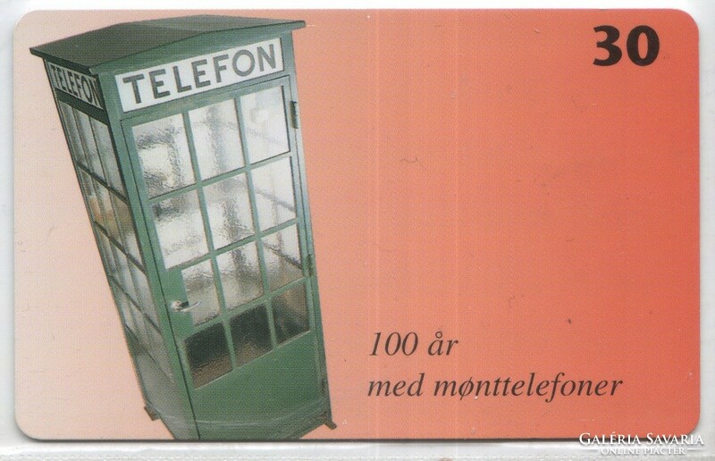 Külföldi telefonkártya 0491  Dánia    1998