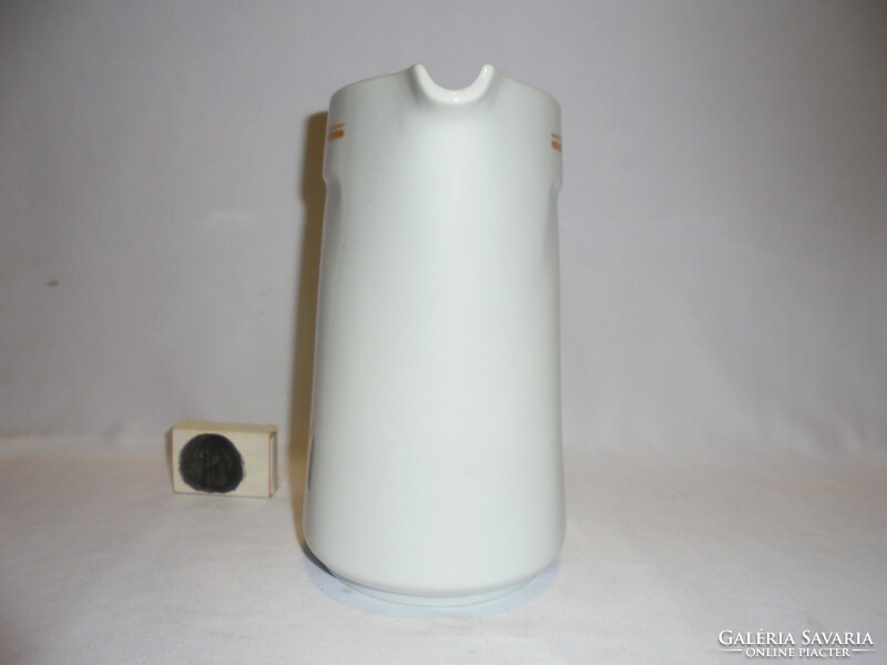 Retro lowland porcelain jug, jug, spout