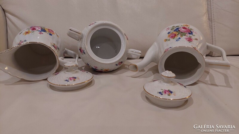 Hüttl tivadar, epiag porcelain pourers and sugar bowls
