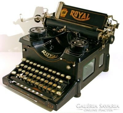 Írógép, ROYAL 10, Royal Typewriter Co. Inc. N.Y.  U.S.A.