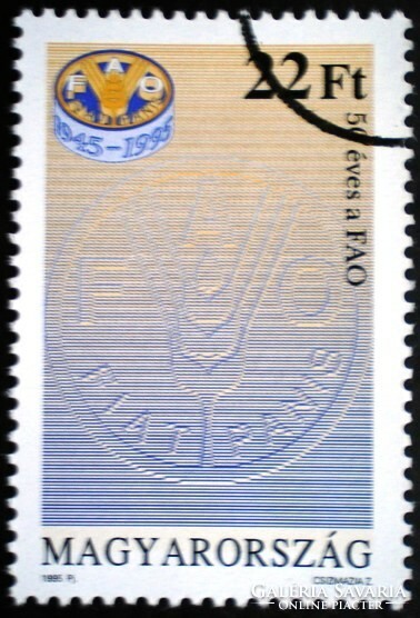 M4293 / 1995 50 éves a FAO bélyeg postatiszta mintabélyeg