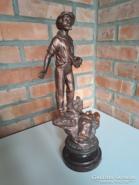 Antique spaiater statue 44 cm!