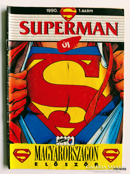 1990      /  SUPERMAN #1  /  Régi ÚJSÁGOK KÉPREGÉNYEK MAGAZINOK Ssz.:  26974