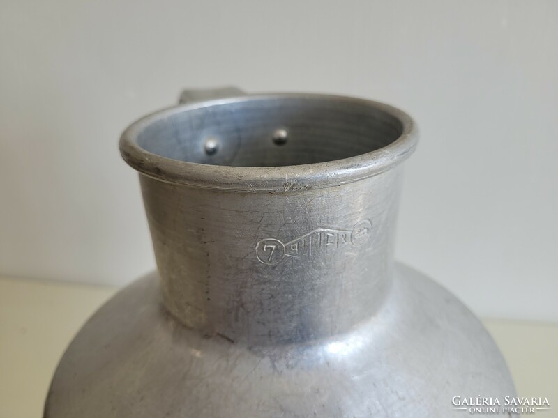 Régi alumínium vizeskanna 7 literes vintage kanna