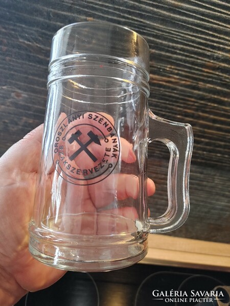 Oroszlányi coal mines beer mug