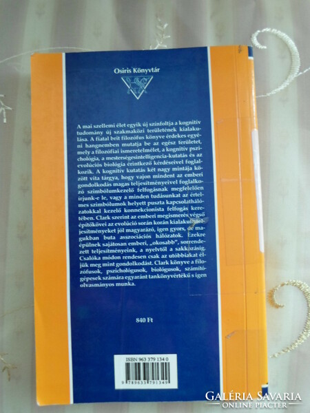 Andy Clark: A megismerés építőkövei (Osiris Könyvtár, Pszichológia; 1996)