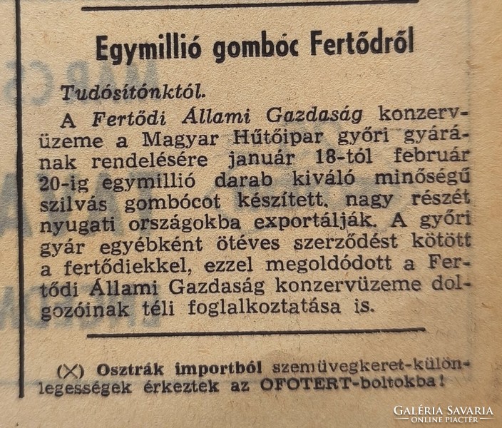 1974 április 28  /  Magyar Hírlap  /  SZÜLETÉSNAPRA :-) Régi újság Ssz.:  23161