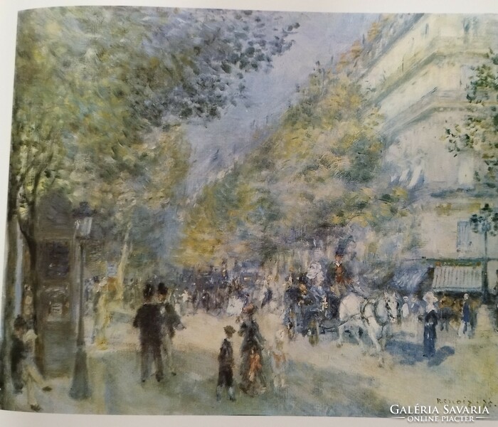 Oil painting with mark Pierre Auguste Renoir