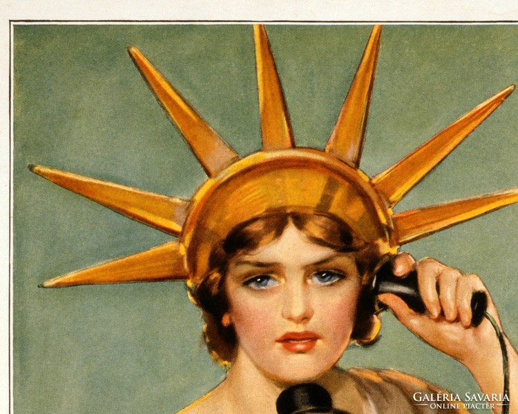 Hello! This is liberty speaking - billions of dollars are needed and needed now 1918 vintage poszter