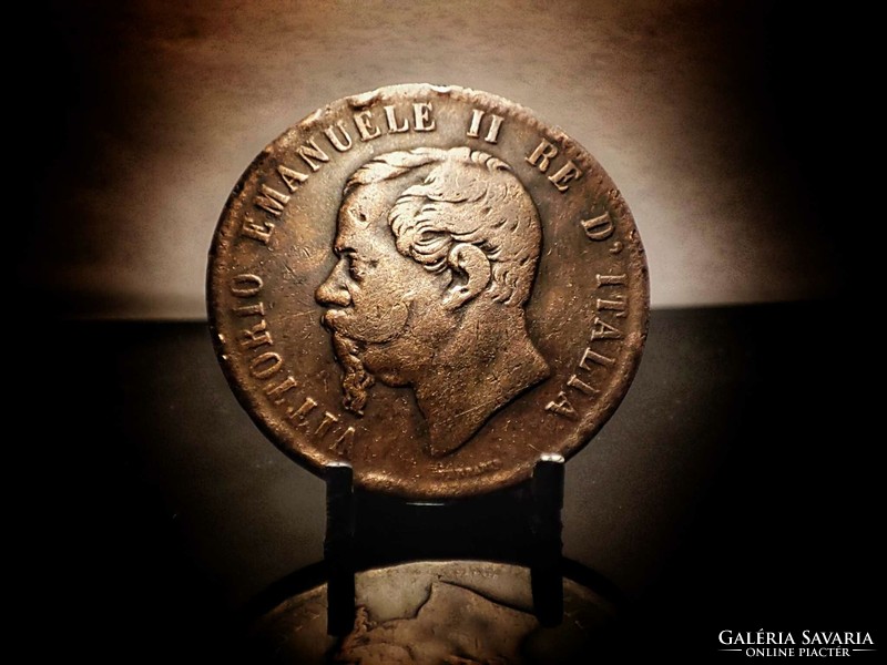 Olaszország 10 Centesimi, 1867 Verdejel .OM - Brüsszel