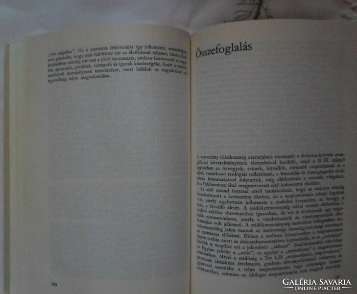 Vanyó László: "Legyetek tökéletesek..." (1991; ókeresztény kor, keresztény aszkézis, szerzetesség)