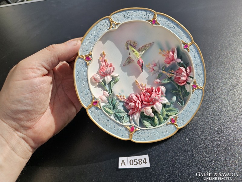 A0584 lena liu English decorative plate 17 cm