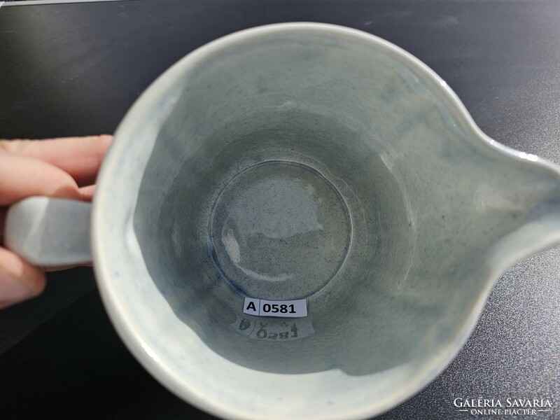 A0581 gdr ceramic jug 13 cm