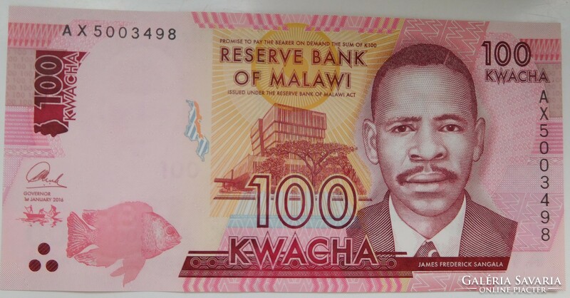 Malawi 100 kwacha 2016 oz