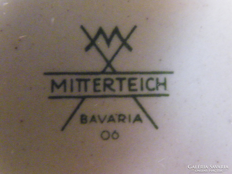 Porcelán kiöntő, teás, fedeles kancsó - Bavaria Mitterteich 06 -