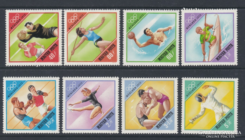 Olympics in Munich 1972. ** Stamp line