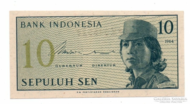 10     Sen    1964       Indonézia
