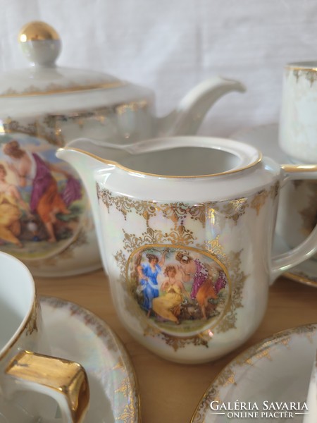Drasche baroque scenic tea set