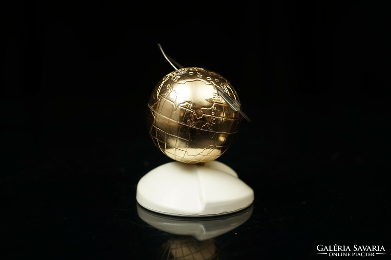 Mid century sputnik table decoration / cccp / globe ornament / paperweight / old retro rocket