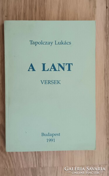 Lukács Tapolczay on the lute.
