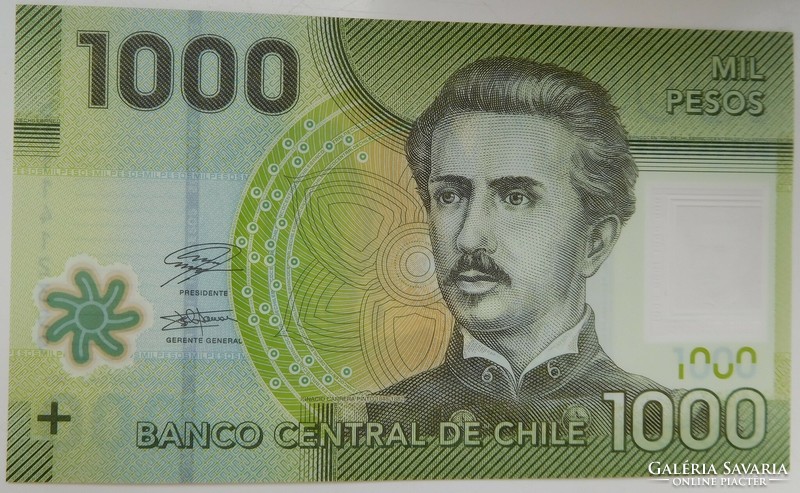 Chile 1000 pesos 2021 UNC