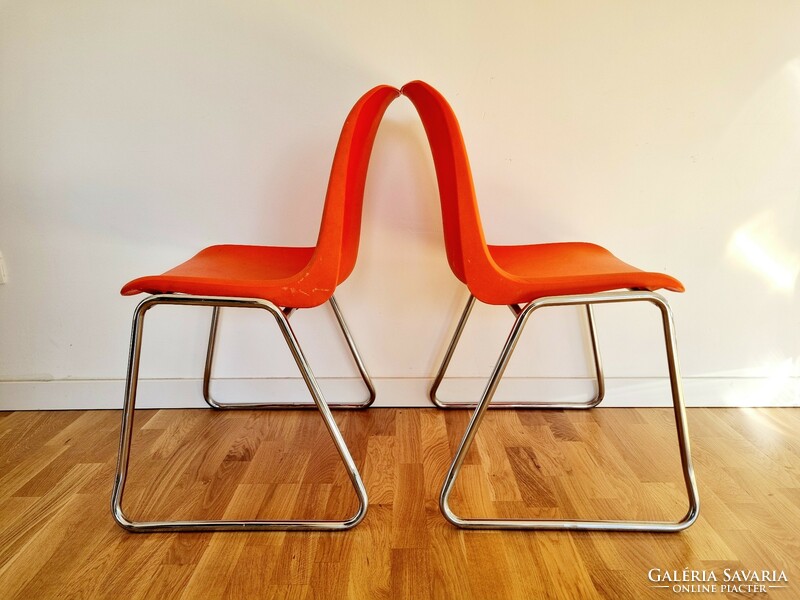 Vintage helmut starke chairs