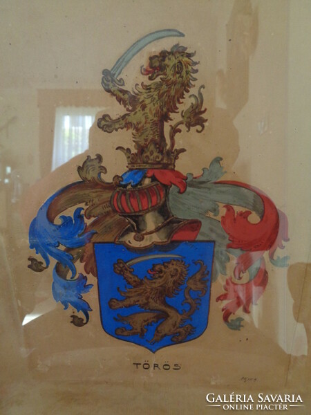 The Oroslámos dagger family xviii. Coat of arms received at the beginning of the century