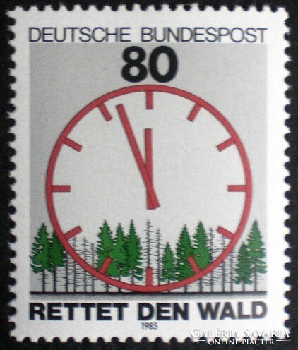 N1253 / Németország 1985 Természetvédelem bélyeg postatiszta