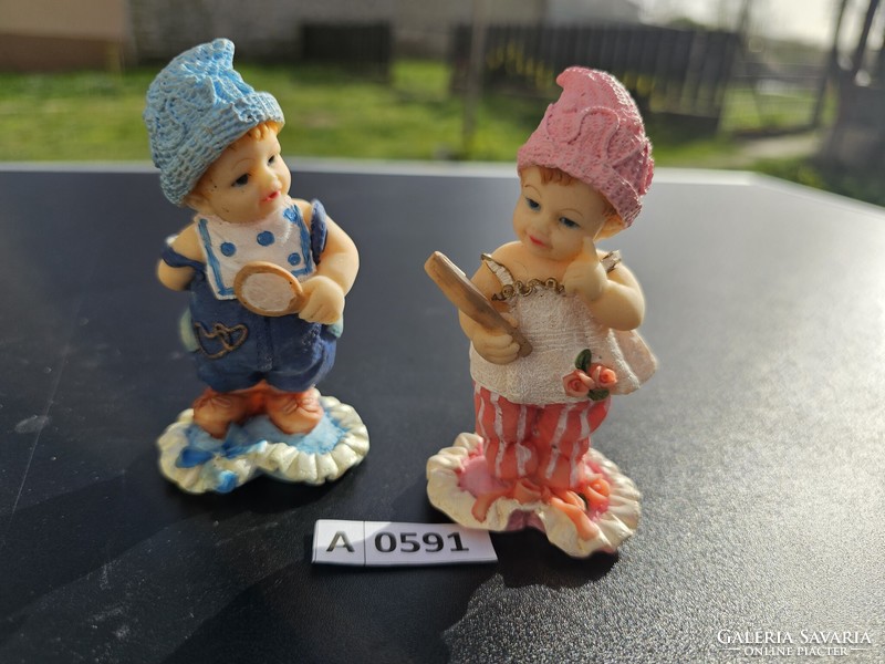 A0591 resin children's pair 9.5 cm