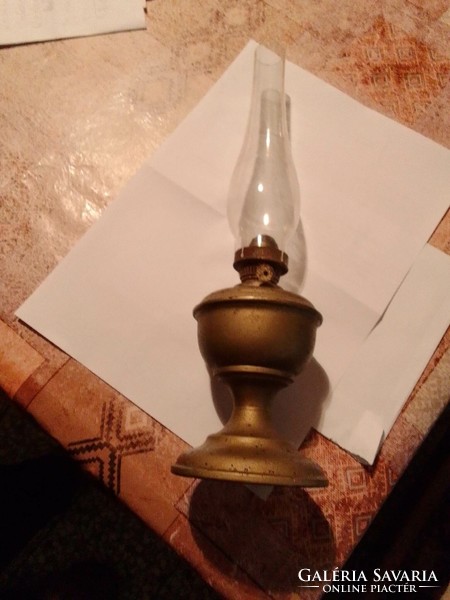 Special small kerosene lamp.