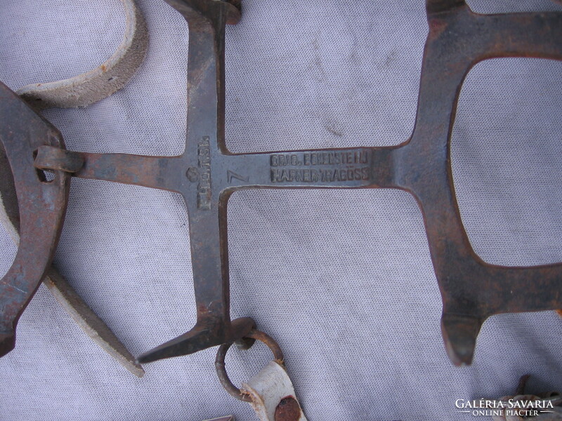 Old, marked forged, German or Austrian? Military climbing iron v. Sledgehammer