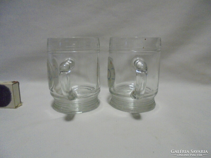 Retro ovis, preschool children's cup, cup - two pieces together - circle patterns