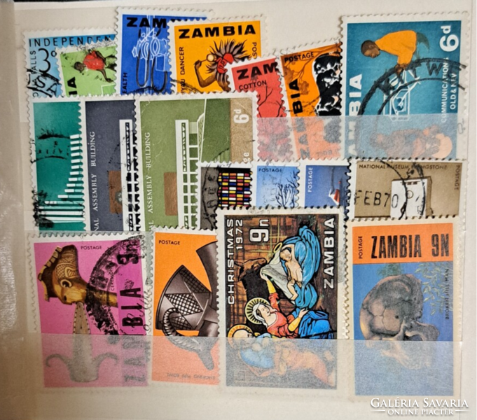 Zambia. bélyegek   F/0