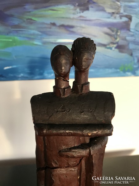 Ancient couple - sculpture study(306)