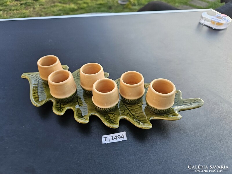 T1494 acorn ceramic cup set