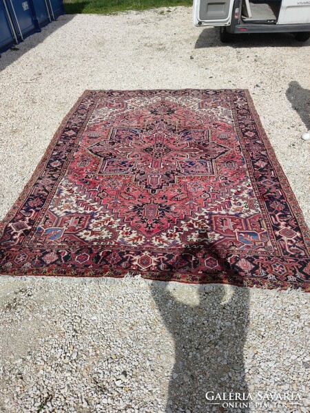 Gyönyörű. nagy méretű 350*247 cm hibátlan kézi csomózású perzsa szőnyeg