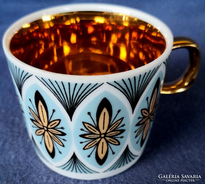 Dt/404 - pirkenhammer - sophia, richly gilded cup set