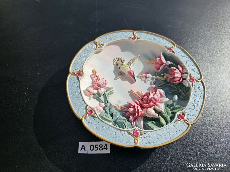 A0584 lena liu English decorative plate 17 cm