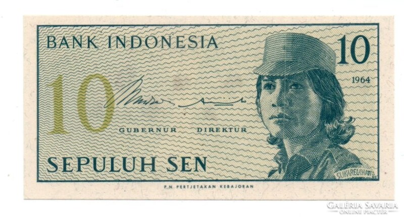 10     Sen    1964       Indonézia