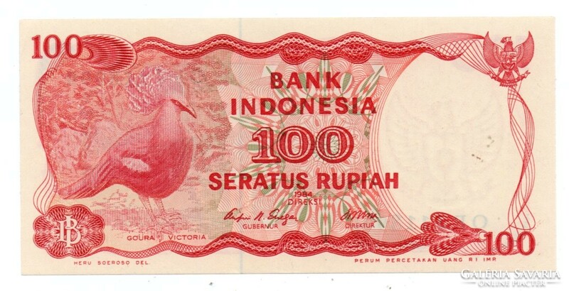 100 Rupiah 1984 Indonesia