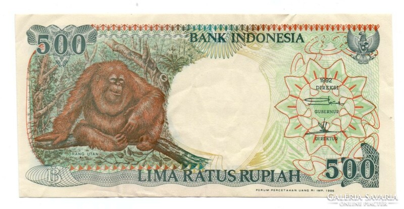 500 Rupiah 1992 Indonesia