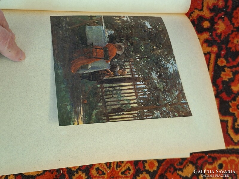 Rrr!!! Album of modern Hungarian painters - Pest diary - 1907 Gottermayer binding!!!