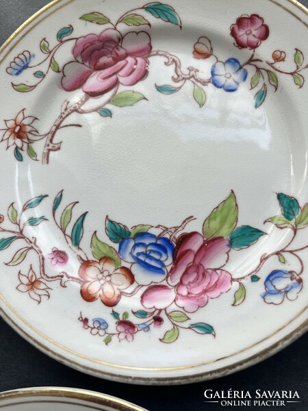 Old faience cake plates - 4 pcs