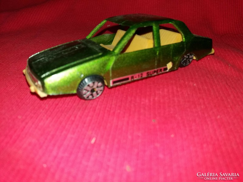 Old traffic goods very rare vinyl Hungarian aston martin toy car condition according to pictures